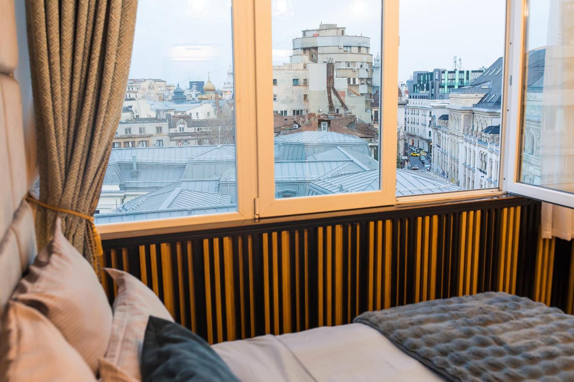 Royalty Apt With City Views On Calea Victoriei Bukurešť Exteriér fotografie