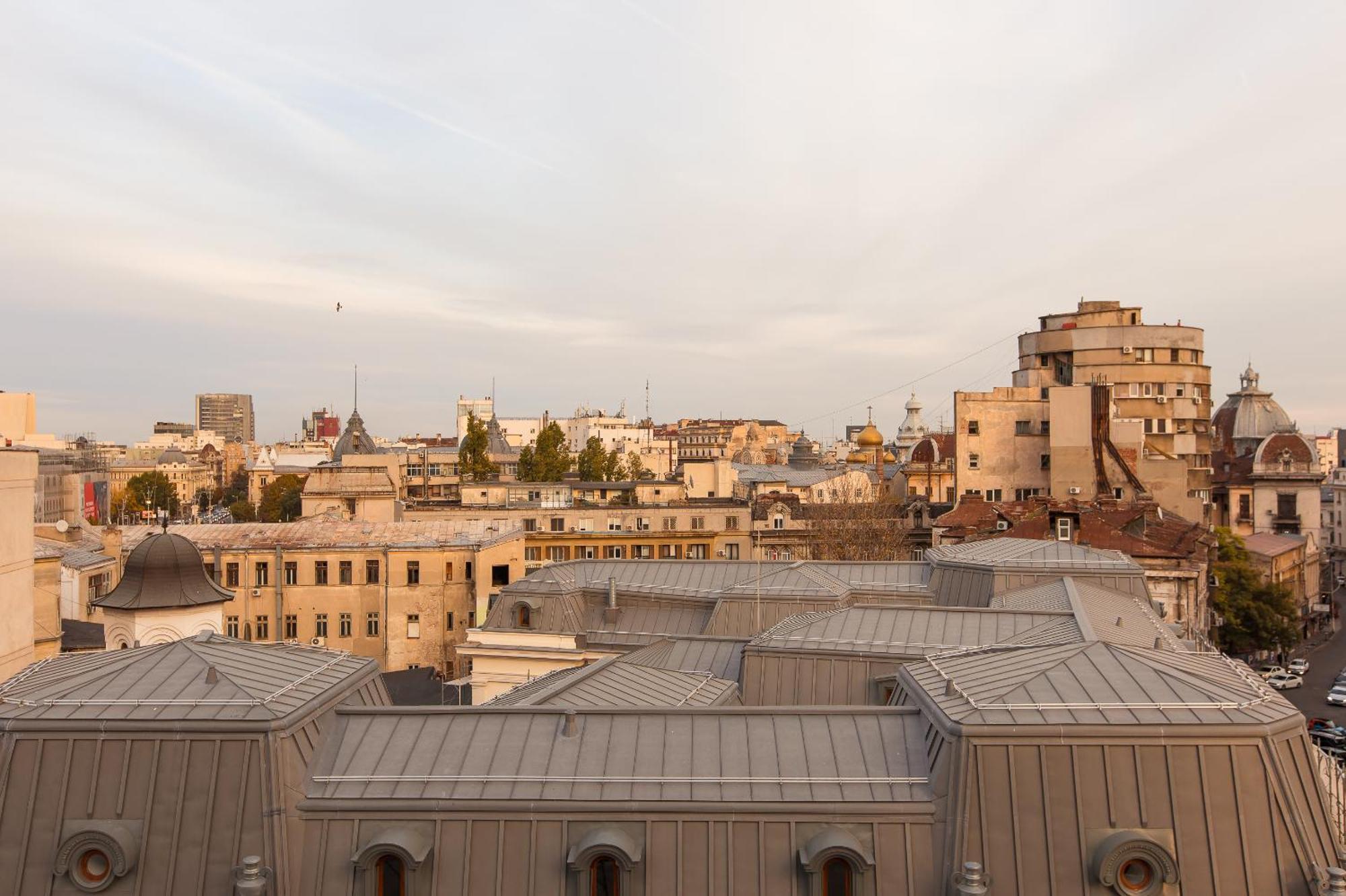 Royalty Apt With City Views On Calea Victoriei Bukurešť Exteriér fotografie